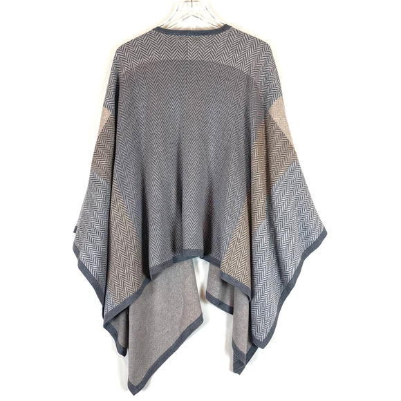 UntuckIt For Her Cashmere Blend Shawl Wrap Size XS/Small Flowy Soft Lagenlook - Picture 6 of 6